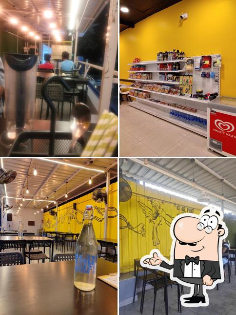 The interior of Brew Station