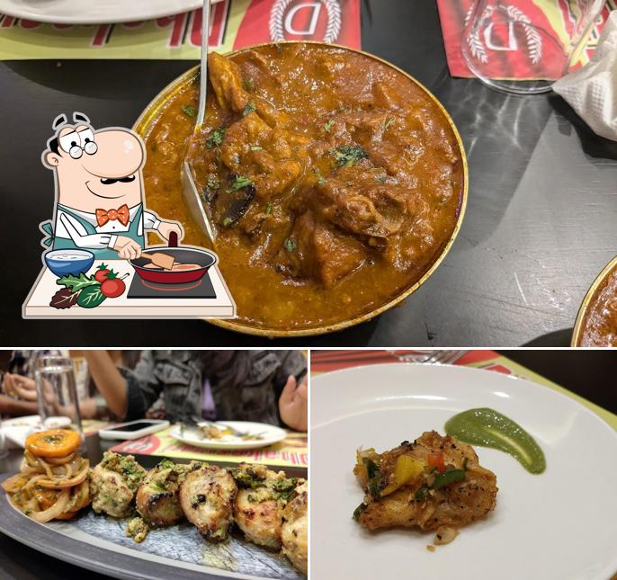 Chicken curry at Dhakeshwari Grand