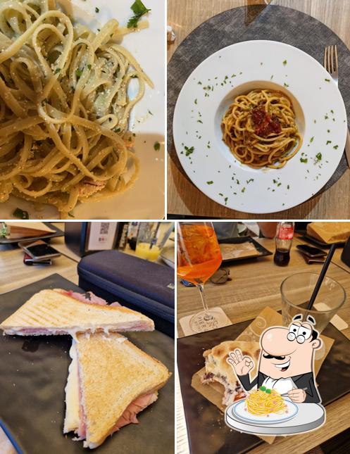 Spaghetti alla carbonara al Pier41Bistrot