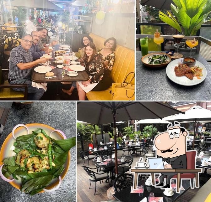 The interior of SALT - Indian Restaurant Bar & Grill