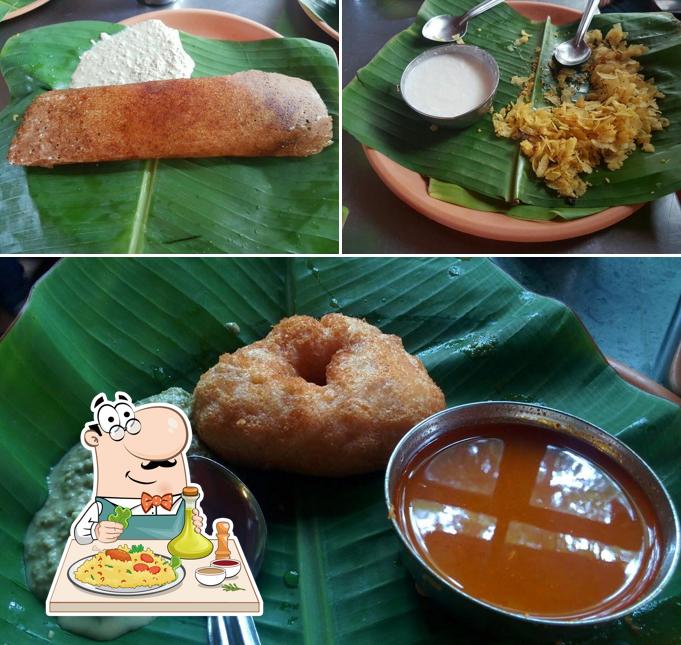 Food at Sri Meenakshi Bhavan