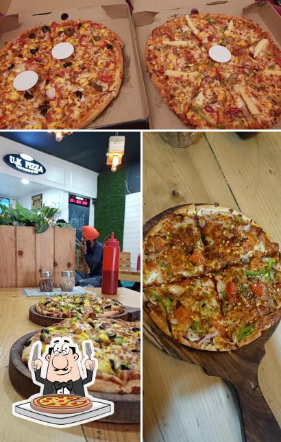 At U.K PIZZA JAGRAON, you can enjoy pizza
