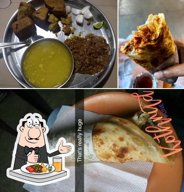 Food at Zaika Kathi Roll