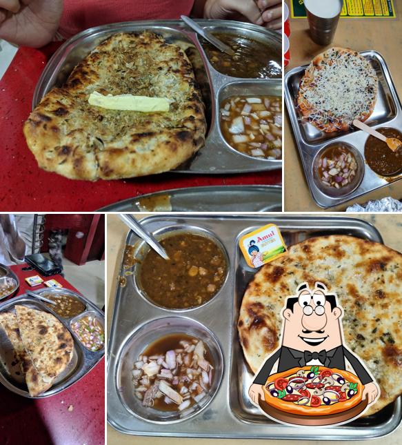 Get pizza at Bansal amritsari kulcha