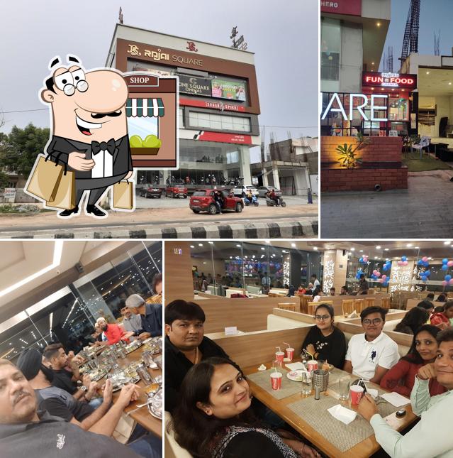 Check out how Rajai Square looks outside