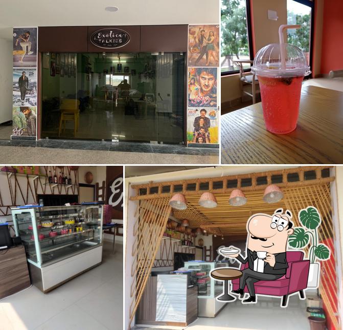The interior of Exotica Bakery