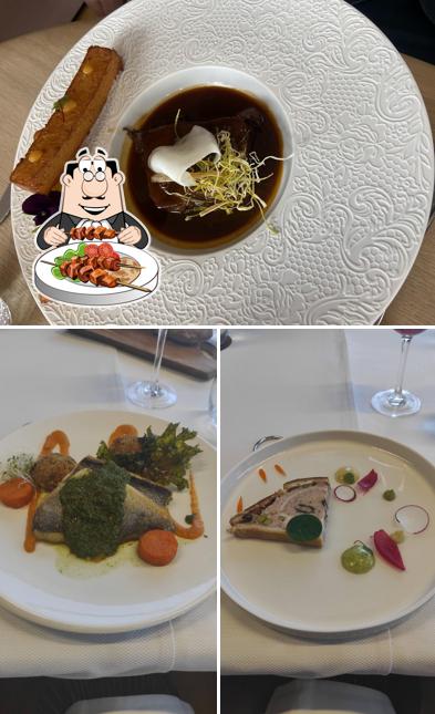 Platti al Restaurant Le Tourbillon
