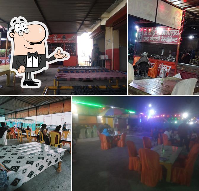 The interior of शिवम फैमली रेस्टोरेंट एवं ढाबा