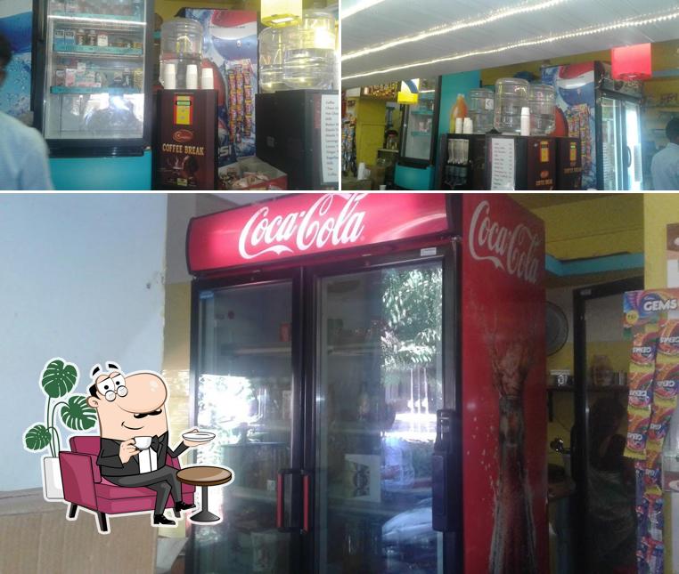 The picture of The Coffee Shop’s interior and food