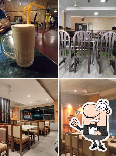 The interior of Topform Restaurant