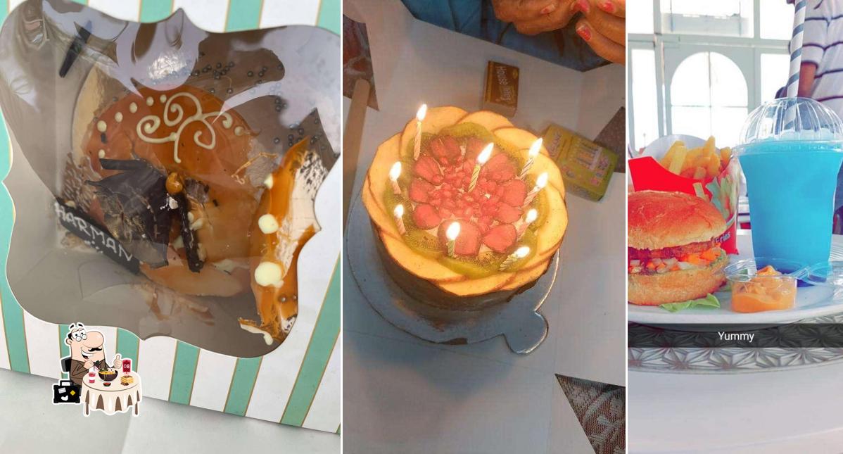 Food at Rishika's Sweet Temptations