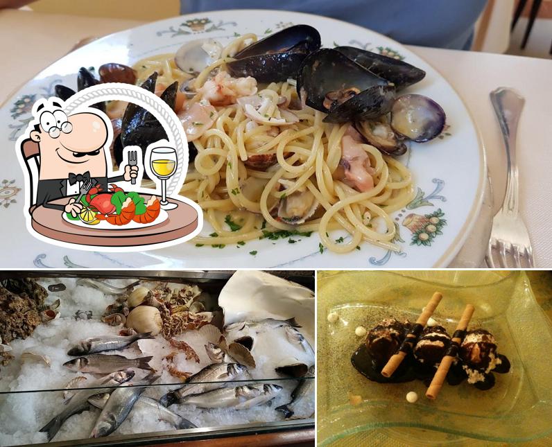 Ristorante "Da Gino" propone un'ampia varietà di pasti di mare