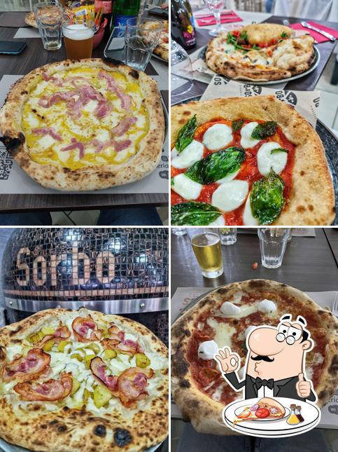 A Sorbo Ristorante Pizzeria, puoi ordinare una bella pizza