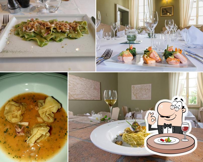 Cibo al Ristorante Villa Massari