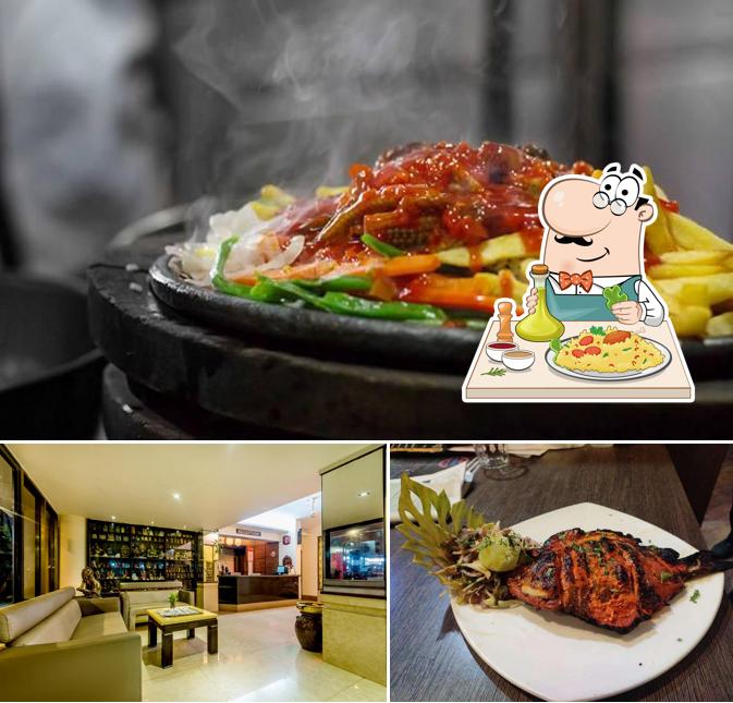 Among different things one can find food and interior at Hotel Panchratna