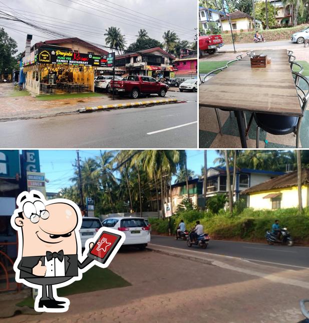 Enjoy the view at the outside area of Punjabi rasoi family restaurant