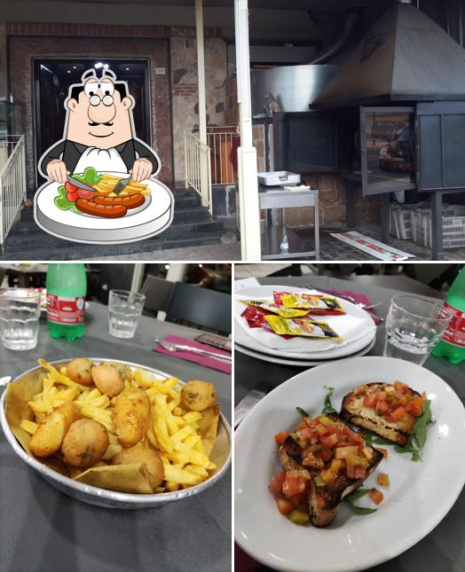 Cibo al Pizzeria Da Andrea