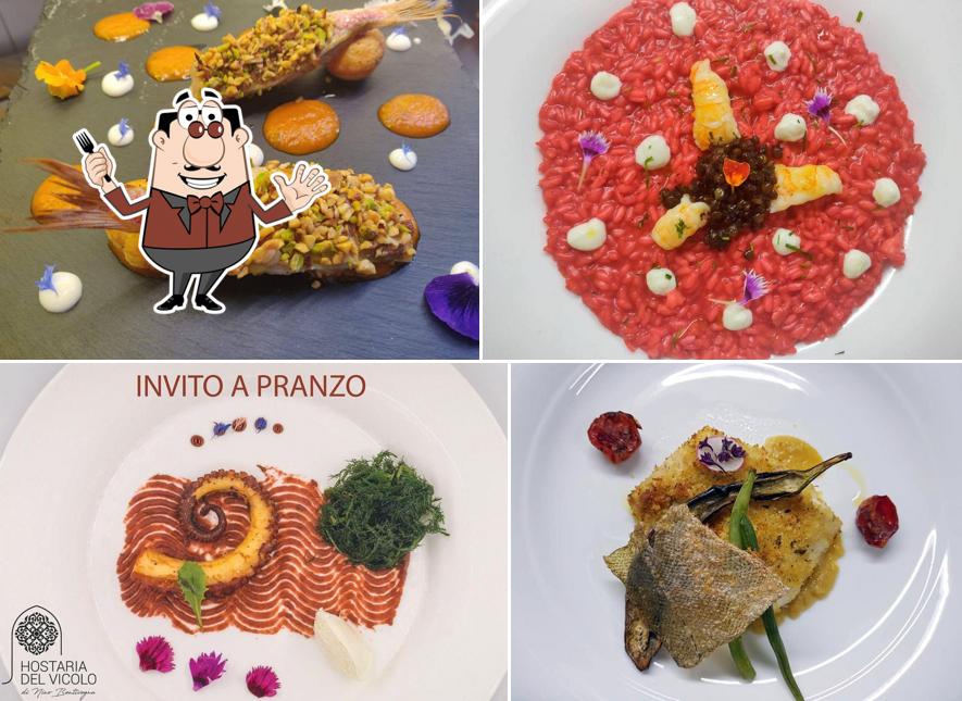Food at Hostaria del vicolo