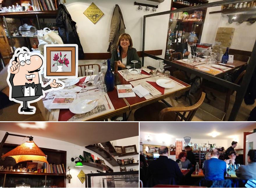 Dai un'occhiata agli interni di Ristoro degli Angeli