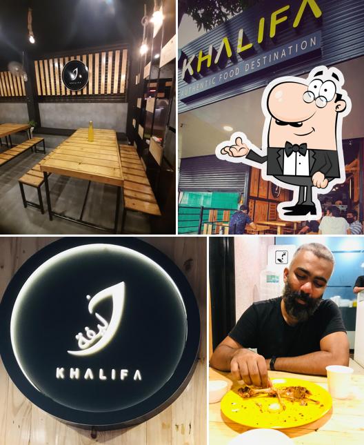 The interior of Khalifa Authentic Food Destination