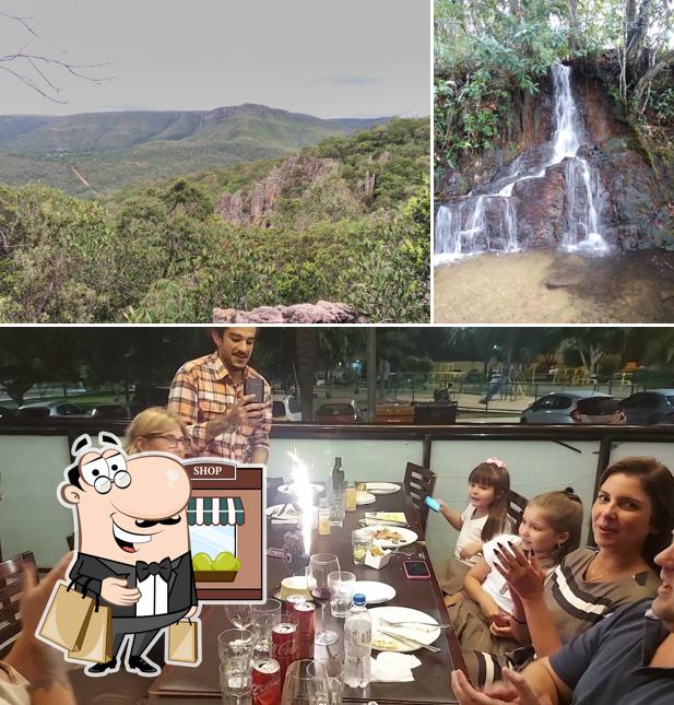 O exterior do Pizza Cesar & Cesar's Salad - Águas Claras