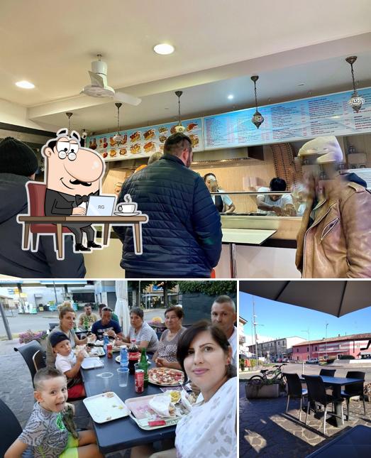 Gli interni di Pizzeria la Fontana Döner Kebap