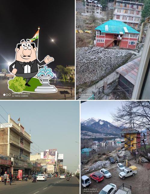 Enjoy the view outside Hotel Bharat