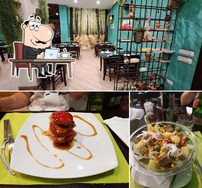 Siediti a un tavolo di Piperita - Ristorante & Pizzeria Vegetariano e Vegano