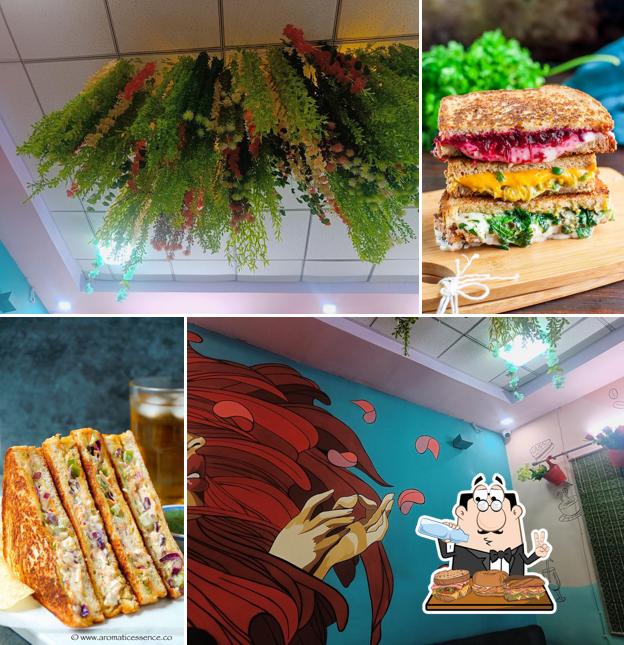Pick a sandwich at Majisa Fast Food