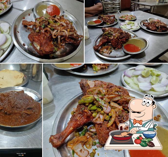 Chicken curry at Raja Hotel