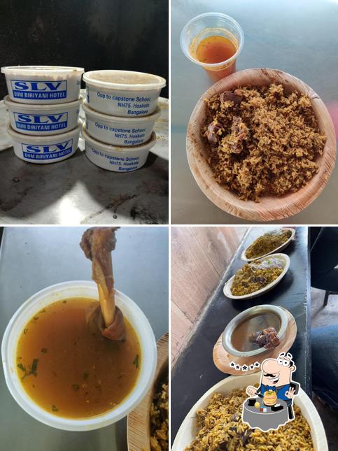 Food at SLV Dum Biryani