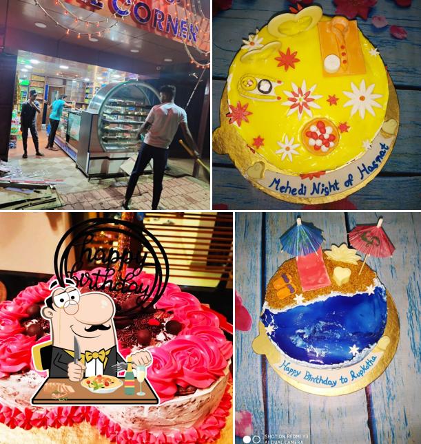 Food at Shimoga cake corner