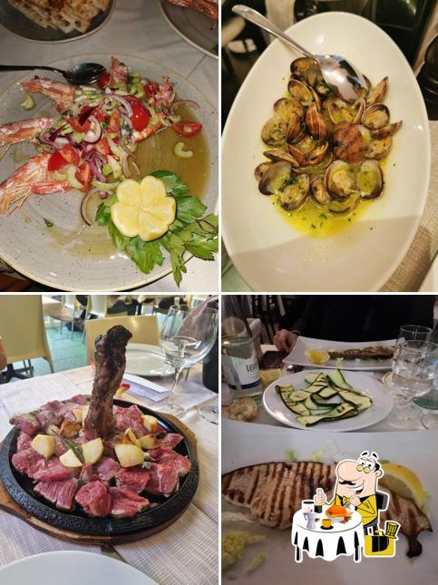Ceviche e lumache al Ristorante Isola Dei Sapori