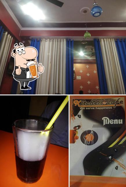 Order a pint of light or dark beer