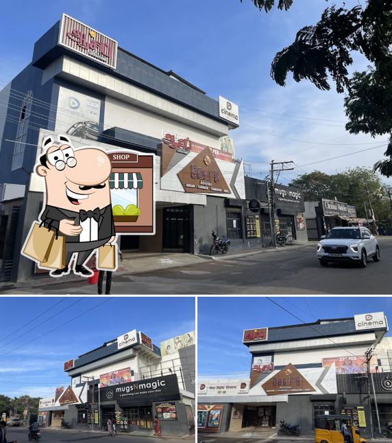 The exterior of Aasife Biriyani - Ramanathapuram