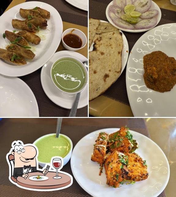 Food at Dine In The Clouds