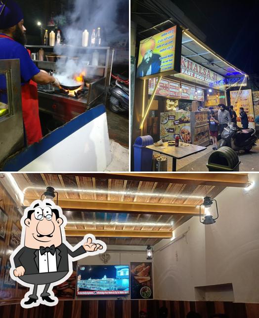 The image of interior and exterior at Khalsa ji Fast Food Corner (Burger)