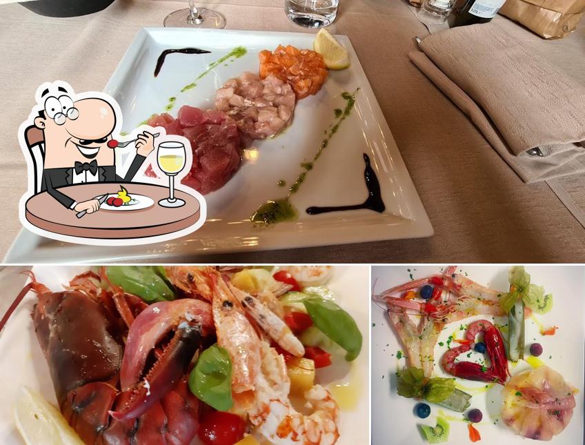 Carpaccio al Trattoria a Casa Mia