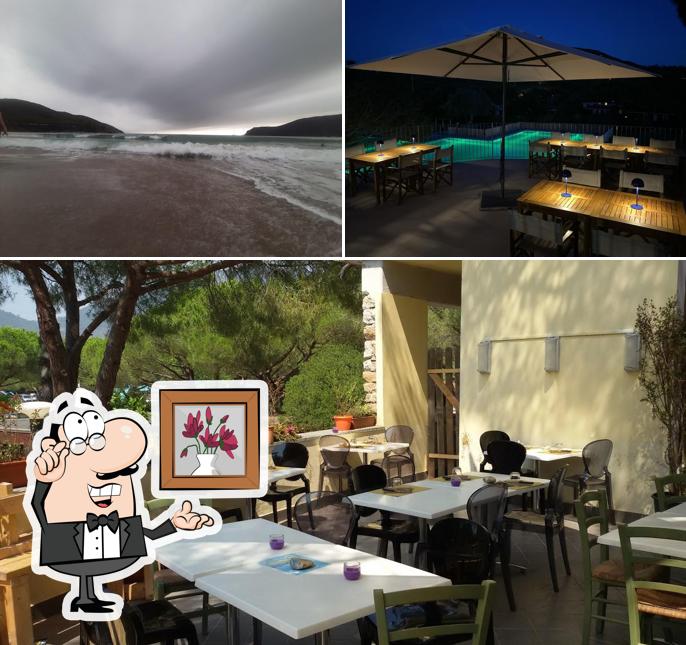Questa è la immagine che presenta la interni e cibo di Ristorante Il Pescatore