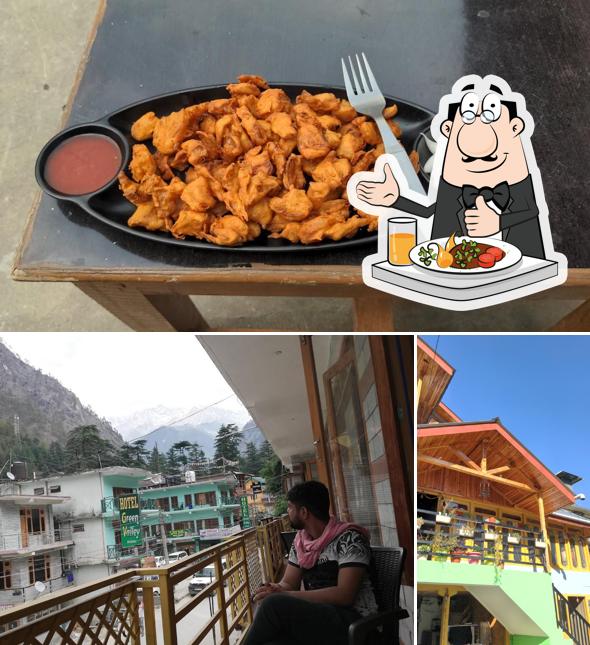 This is the image displaying food and interior at Yogi Cafe
