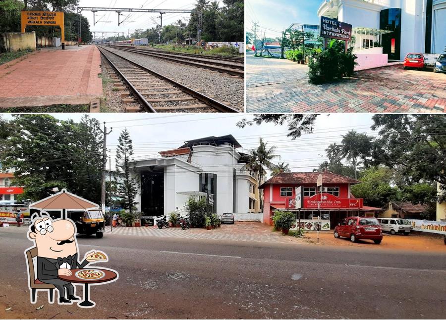 The outside part is an important feature of Collection O Varkala Park International