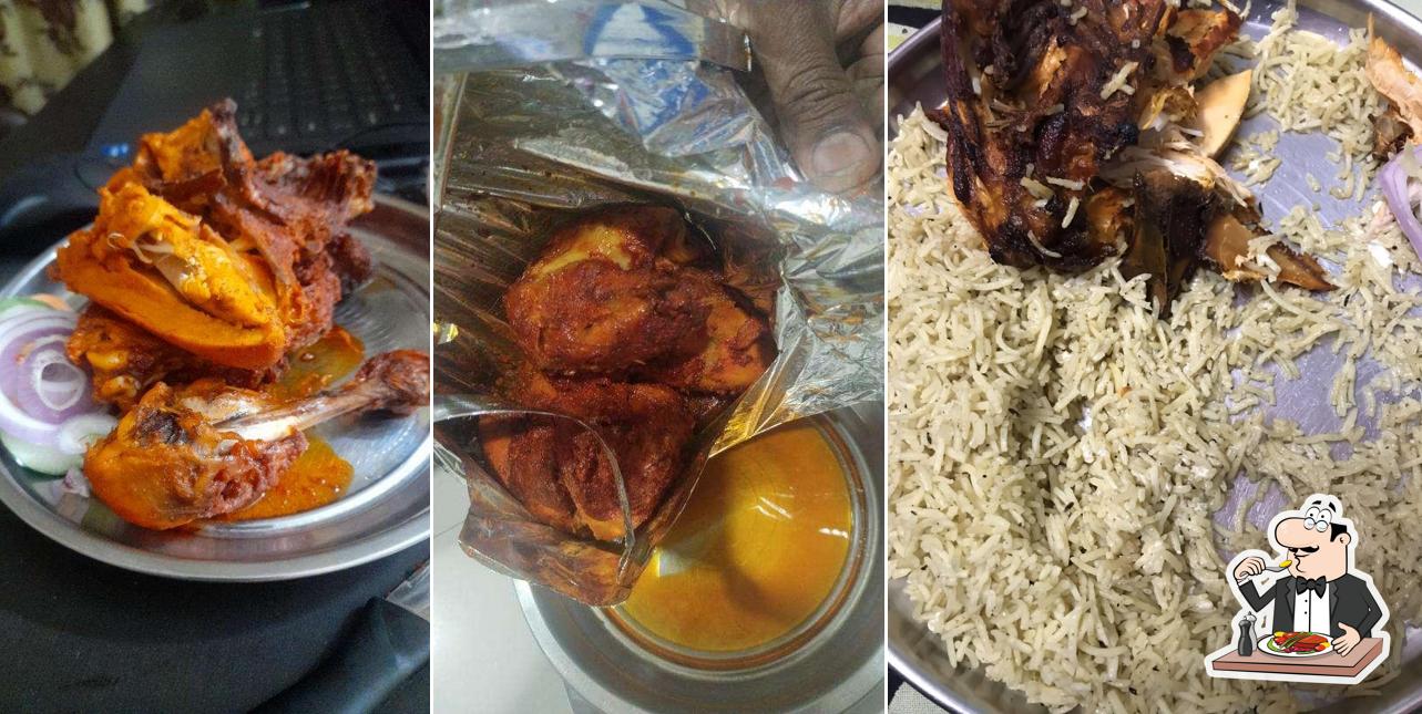 Food at City Paradise Restaurant