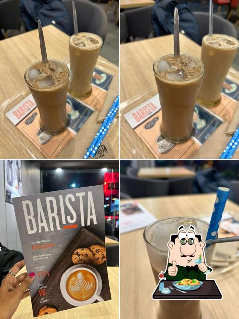 Chocolate mousse at Barista Coffee
