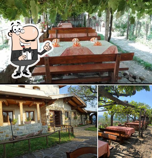 Siediti a un tavolo di Gostišče pri Marjotu