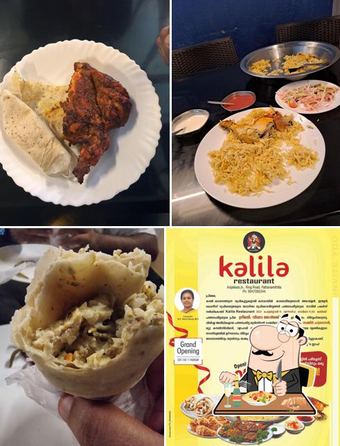 Food at Kalila Restaurant