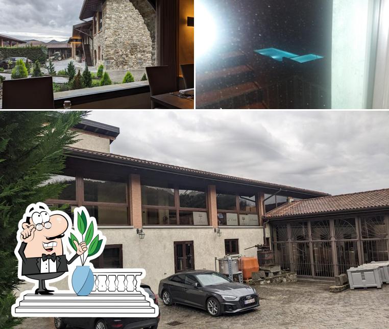 Gli esterni di Resort Podere Castel Merlo