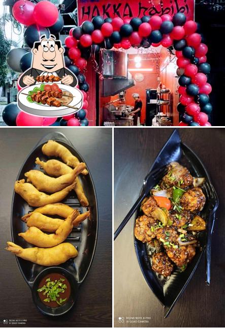 Food at Hakka Habibi