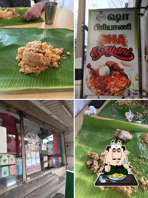 Food at SHA BIRIYANI MESS