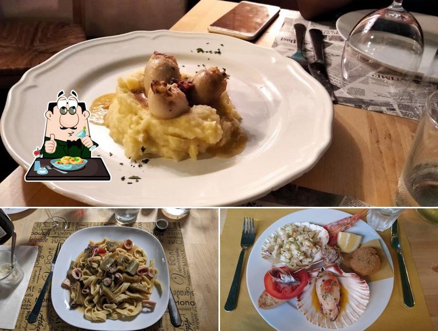 Tagliatelle al Trattoria La Sosta