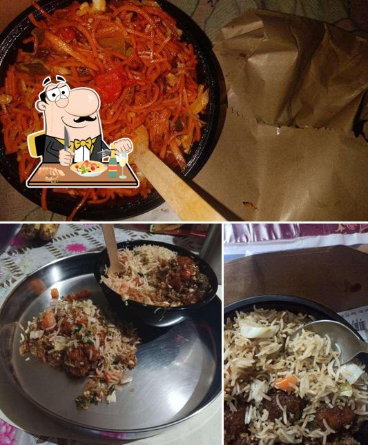 Pad thai at food bowl